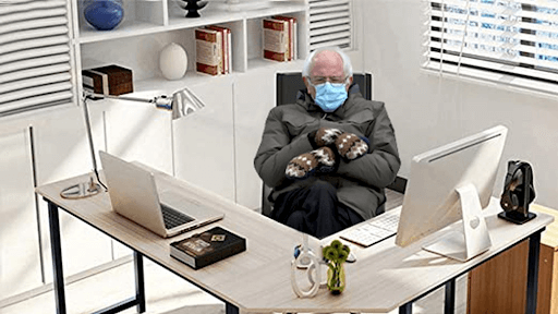 bernie mittens meme