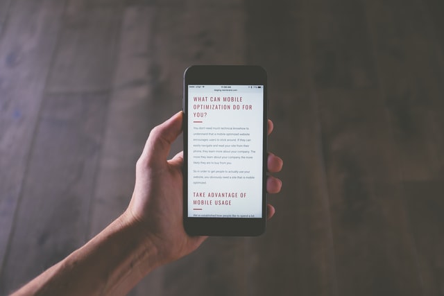 mobile friendliness is a must in website design guidelines