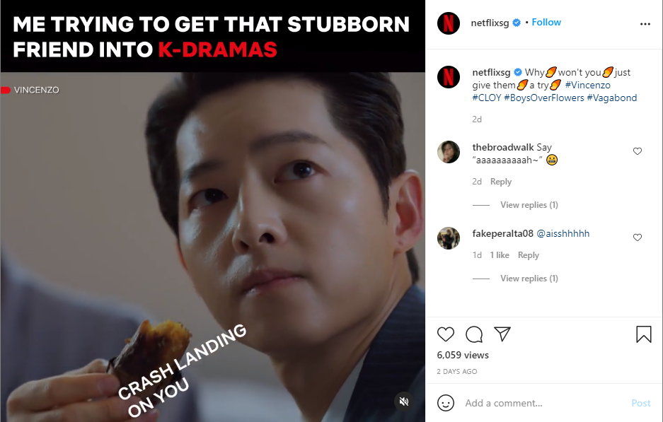 netflix singapore marketing