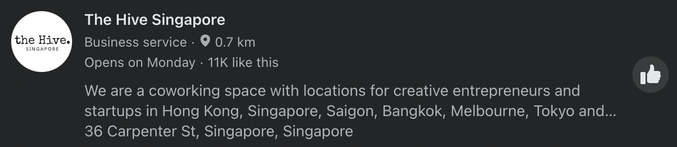 the hive singapore