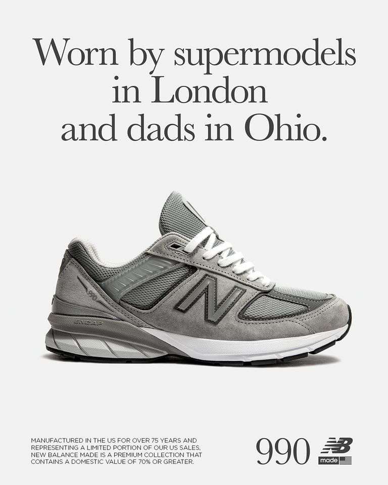 new balance copywriting