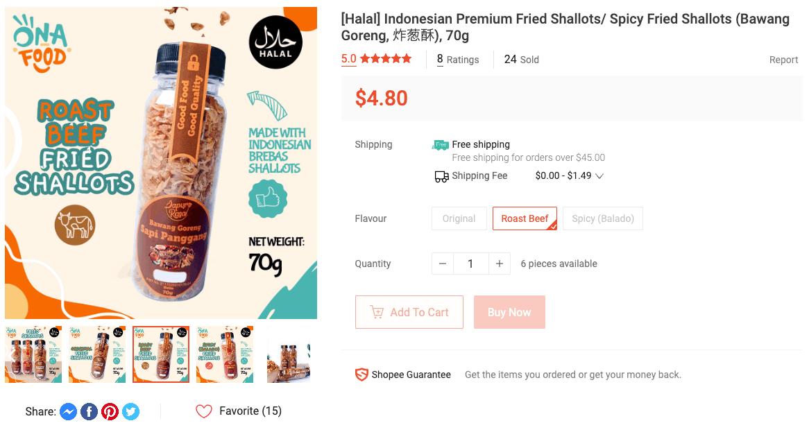 add to cart cta